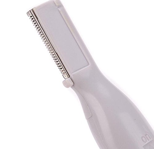 Elektrischer Augenbrauen Trimmer , Portable Gesichts Haar Trimmer, CIDBEST® Bikini Trimmer , Elektrische Dame Facial Shaver, Augenbrauen Haar Entferner Former, mit Augenbraue Trimmen Kamm Frauen-Effektiv Unerwünschte Gesicht Body Haare entfernen (Batterie eingeschlossen) - 6