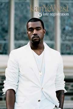 Kayne West Late Registration Poster