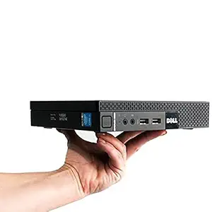 (Renewed) Dell optiplex Tiny 3020 CPU only (Intel core i3 4th Gen/8GB RAM/500GB HDD/Windows 10/USB, Wifi+Webcam+Dual Speaker+Adapter)