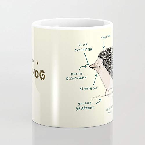 Anatomy of a Hedgehog Coffee Mug