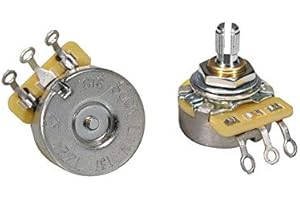 CTS USA Potenziometro CTS 500K Audio Volume Tono Lineare Short Split Shaft Per Chitarra Elettrica Basso Elettrico Fender CTS500-B62