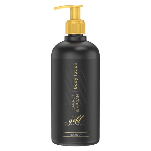 Lozione Corpo Carota & Argan 500ml - Lozione Illuminante, Idratante e Nutriente Per La Pelle, Ideale per Pigmentazioni, Contiene Vitamine ed Estratti Vegetali - Eco Masters