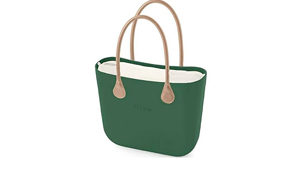 OBAG Borsa o bag grande verde bottiglia sacca interna manico lungo naturale  : Amazon.it: Sport e tempo libero