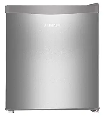 Hisense 44 L 1 Star Direct-Cool Single Door Mini Refrigerator (RR60D4ASB1, Silver)