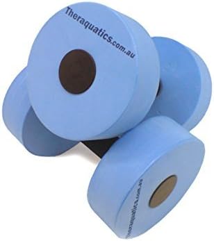 Water Dumbbell, Aquatic Hand Buoy, Aqua Aerobic Barbell Dumbell Foam New by Aquatic Fitness Equipment