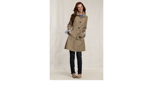 lands end trench coat womens