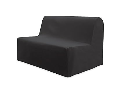 Soleil d'Ocre 110031 Panama Housse de BZ en Coton/Anthracite Gris 200 x 140 cm
