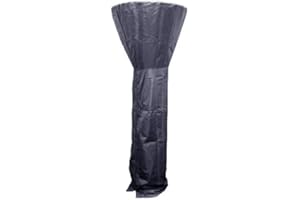 Real Glow Mushroom Patio Heater Cover in Grey and Black (Grey)