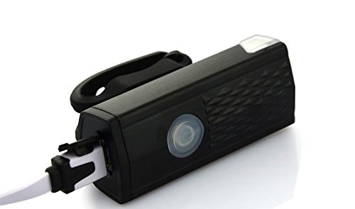 Fahrrad Vorderes Licht, OUTOWIN 300 Lumen LED Fahrradlicht USB Wiederaufladbare Fahrradlampe Scheinwerfer (3 Licht-modi/Breit Strahl Winkel) - 2