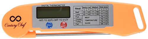 Century Chef Digital Meat Thermometer (Orange) RS.5043 (30.00% Off) - Amazon