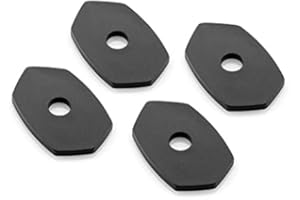 ‎SIMDA PRO Motorrad Binker Adapterplatten Hochwertige Blinkerplatten Montageplatten Alu Aluminium Passend für (Kawasaki Z 650 - Z 800 - Z 750 R - Z 900 - Z 1000 - ER 6 N - F Versys - X 250 / 300 (SA0801)