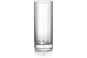 Sixby Verre à Eau - Long drink - Ouzo - Raki Classic (Lot de 6) 17cl / 170ml - Lavable au Lave-vaisselle