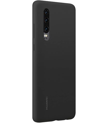 Custodia Originale Huawei P30 Flip Cover In Eco Pelle – Nero, Porta Tessere E Protezione Antiurto