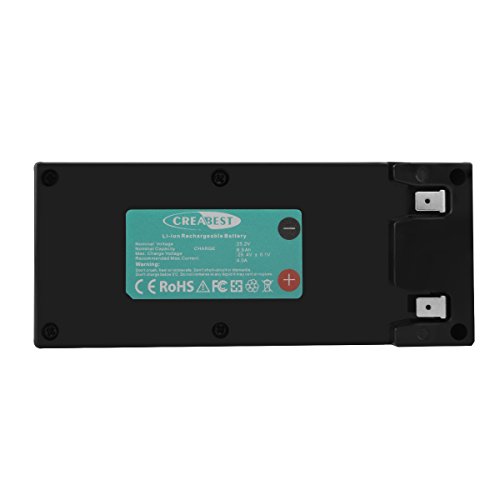 Creabest Reemplazo Batería de Li-ion de 25,2V 6900mAh para Lawn Robot Ambrogio L200 Evolution, Retro, L200R, L300 Replace Zucchetti CS-C0106-1