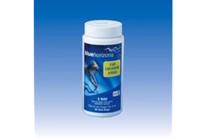 BLUE HORIZONS 3 Way Chlorine Test Strips (1 x 50) One Dip Hot Tub Spa Pool Water Testing (50 Strips)