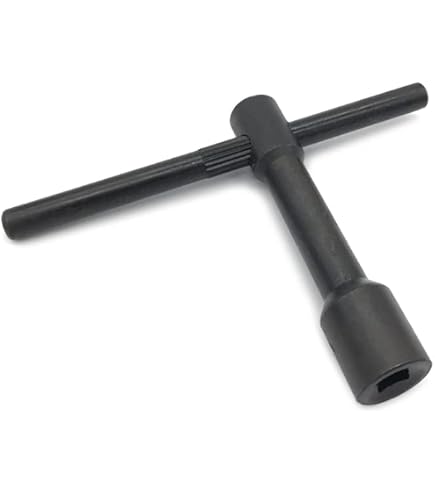 Produktbild von KATSU Vierkantschlüssel 12 Mm – T-Griff, Aus Carbonstahl, Für CNC-Maschinen Und Drehwerkzeuge