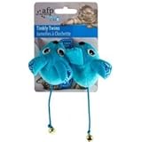 All for Paws Modern Cat Tinkly Twins, Katzenspielzeug, Geschicklichkeitsspielzeug für Katzen