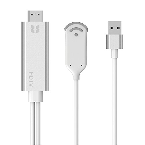 HD HDMI Kabel, AMALINK 1080P USB auf HDMI Wireless-Anschluss TV HD-Video-Adapterkabel für Apple iPhone7 / 6 / 6S