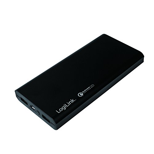 spécifications LogiLink pa0144 Batterie supplémentaire mobile avec Qualcomm Charge Rapide 2.0, 15000 mAh Noir