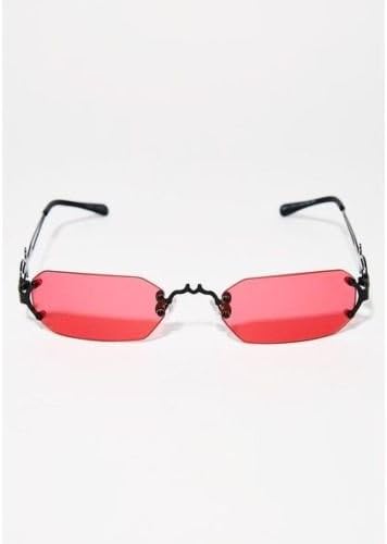 Marlowe costumes Vampire Sunglasses ~ Red Lenses ~ Frameless ~ Lost Boys ~ Gothic ~ Blade