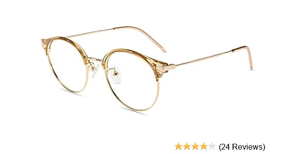 metal horn rimmed glasses