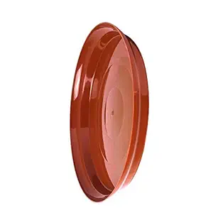 Pepper Agro Flower Pot Plant Saucer Base Plate Planter Tray 13inch Terracotta (Set of 6)