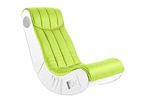 AC Design Furniture 48500 Musiksessel Henk, Bezug Kunstleder lime