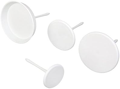 DaHanBL Creative Sugarcraft Decorating Tool Cupcake Mold Stand Icing Cream Flower Nails Set(White)