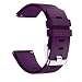 Produktbild AmaSells Fitbit Versa Lite Uhr Intelligent Uhr Smart Watch Mode Ersatz Sport Weichem Silikon Uhrenarmband Armband Bügel Handgelenk (Kleine) für Herren Damen (Lila)