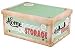 Produktbild Aufbewahrungsbox 49x39x24cm Vintage, Retro Pastellfarbeb "Home&Storage" grün