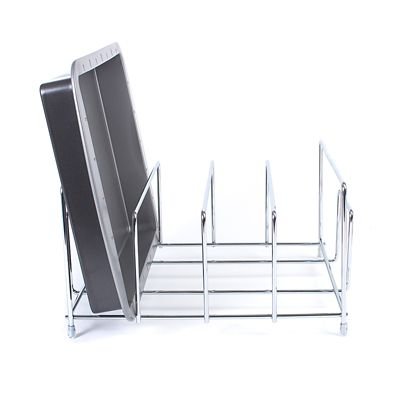 Lakeland Backblech-Ständer, mit 4 Fächern, Chromoptik, 27 x 28 x 16 cm - 6