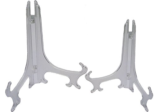 6 Tellerständer in 2 Größen Ø 22cm Höhe ca.13cm und Ø 28cm Höhe ca.18cm für Sammelteller Schalenständer - 2
