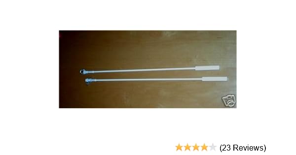Curtain Draw Rods Pulls 100cm Amazon Co Uk Kitchen Home