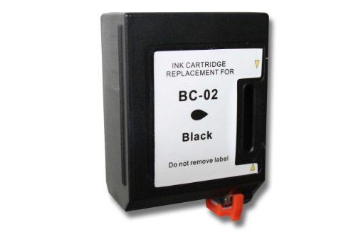 vhbw Druckerpatronen Tintenpatronen für Canon BJC20, BJC100, BJC150, BJC200, BJC210 J, BJC230, BJC240 wie Canon BC-01, BC-02, BX-02.