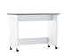 Produktbild habeig Schreibtisch Filou Kinderschreibtisch Rollen Weiss Holz 84 x 45 x 64 cm (LxBxH)