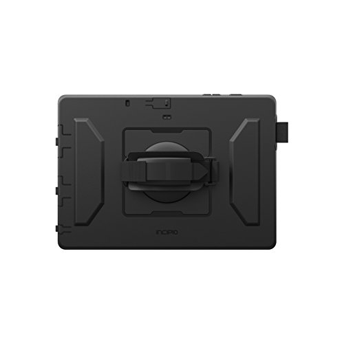 Incipio Capture Rugged Extrem Robuste Schutzhülle mit Abnehmbarer Drehbarer Handschlaufe für Microsoft Surface 3 - Schwarz