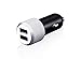 Price comparison product image JUST Mobile 128S Highway Max Deluxe Car Charger with 2 USB Ports (Total 4.8 A)