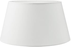 HOME SWEET HOME COLLECTION Home Sweet Home Abat-jour en tissu CLIP, blanc | 40 x 30 x 22cm | Peut être utilisé avec une suspension | Convient pour le salon, la salle à manger