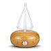 Produktbild LJHJH Essentielle ÖlDiffusor 100ml White Cloud Handmade Glass Ultrasonic Aroma Diffuser mit Intermittent Setzen von LED-Coloriertem Nachtlicht für Schlafzimmer Office Home Baby Room