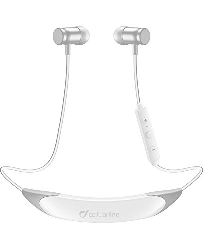 Preisvergleich Produktbild White Bluetooth Neckband Light Earphone