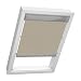 Produktbild sun collection Dachfenster Thermo Rollos für Velux Fenster – Sonnenschutz – Profile in Silber