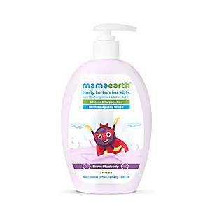 Mamaearth Brave Blueberry Body Lotion for Kids with Blueberry & Kokum Butter ? 400 ml