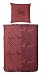 Produktbild Primera Bettwäsche Edel Flanell 135x200 weinrot - Hirsch Baumwolle OekoTex