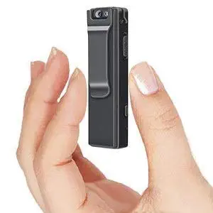 Asleesha Mini Body Camera, Portable HD 1080P Wireless Wearable Video Recorder with Clip/Motion Detection/Magnetic,Small Security Spy Cam for Home and Office, Mini Hd Audio Video Recording Pen Camera