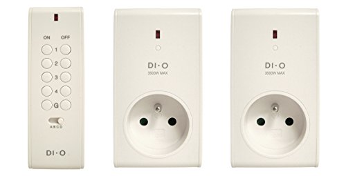 DiO 54767 - dimmers (Dimmer & switch, External, White, Europlug, Europlug, Male/Female)