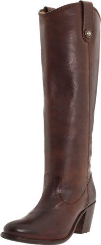 Frye Womens Jackie Button Boot Chocolate Soft Vintage Leather