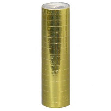 Luftschlange gold, Standardmaß PREISHIT