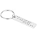 Produktbild Schlüsselhalter Schlüsselanhänger Drive Safe I Need You Here with MeSchlüsselring Edelstahl Schlüsselbund Schlüsselkette Key Ring für Beutel-Kette Auto-Anhänger