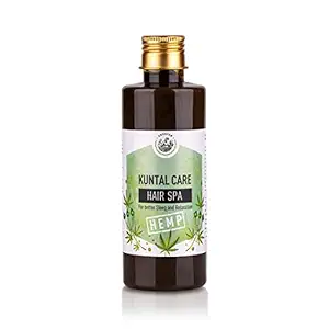 AMRUTAM Kuntal Care Do-it-yourself Hair Spa with HEMP with Strong shiny black hair and Hair growth - (200ml)