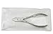 Blizzard Podiatry 4-Pcs Patient Use Instrument Set - Chiropody Toe Nail Clipper Nipper, Foot Rasp, Corn Cutter Shaver, Replacement Blade Kit - Stainless Steel Pedicure Plier - CE Approved Foot Care Tools